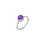 Diana Ring | 18K, 1.95 g, White Gold